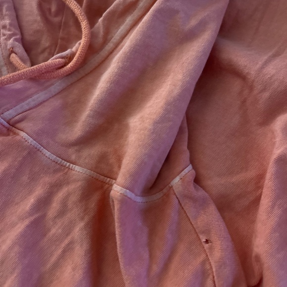 Original Use Orange Tengerine 100% Cotton Women's Hoodie Size Large - Picture 8 of 9